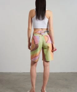 The Ragged Priest Acid Denim Short WOMEN'S