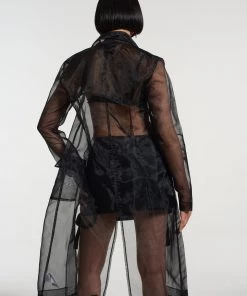 The Ragged Priest NEW ARRIVALS Gatekeeper Organza Trench Coat