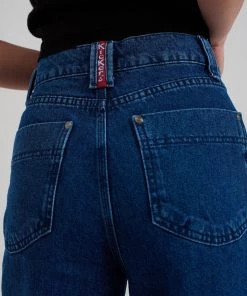 The Ragged Priest WOMEN'S Kickers Classics Indigo Denim Baggy Jean