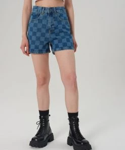 The Ragged Priest Rave Short - Blue
