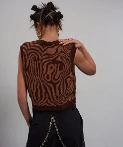 The Ragged Priest WOMEN'S Breakthrough Vest - Brown
