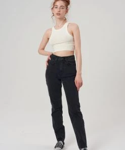 The Ragged Priest Organic Butt Cut Jean Charcoal NEW ARRIVALS
