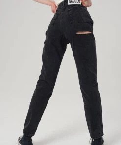 The Ragged Priest Organic Butt Cut Jean Charcoal NEW ARRIVALS