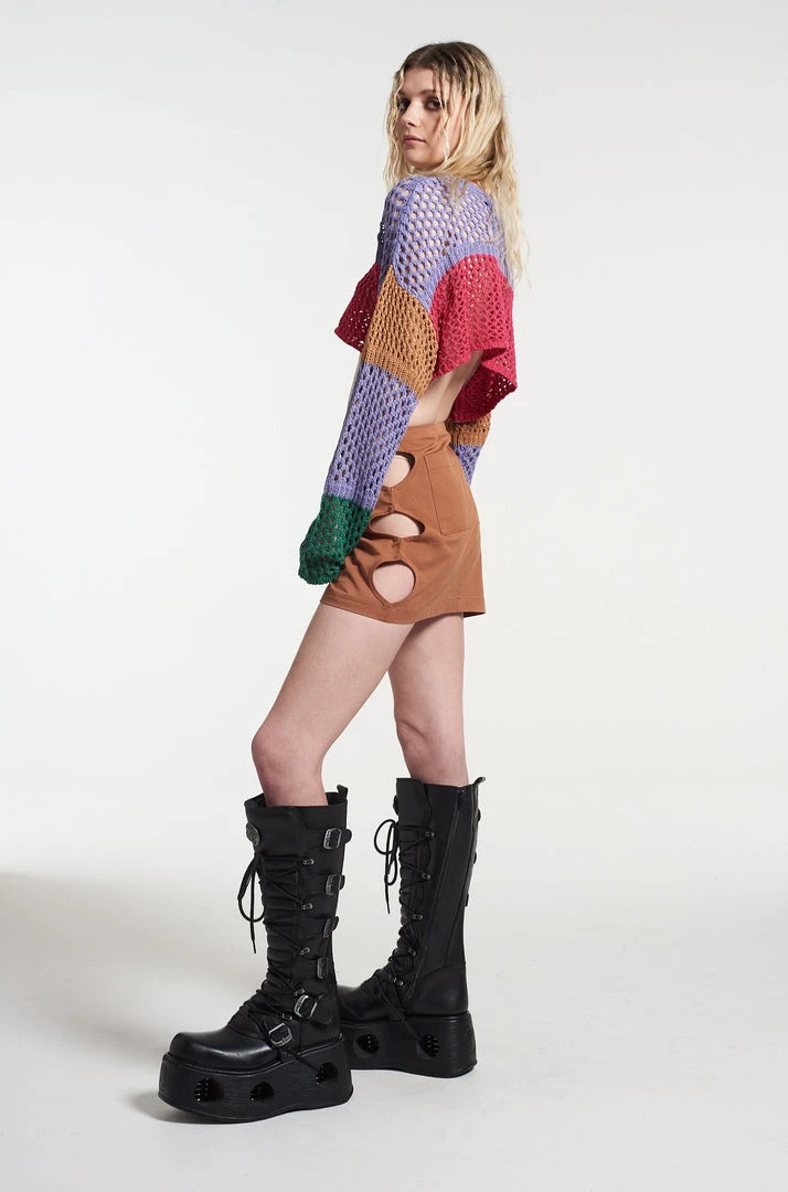 The Ragged Priest Cell Cropped Knit 3 The Ragged Priest Cell Cropped Knit