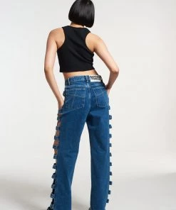 The Ragged Priest Clouded Cut Out Dad Jean