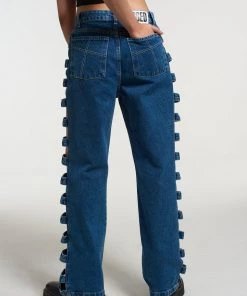 The Ragged Priest Clouded Cut Out Dad Jean