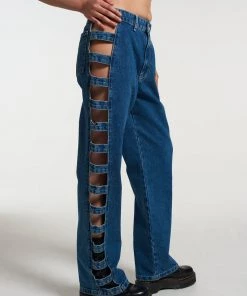 The Ragged Priest Clouded Cut Out Dad Jean