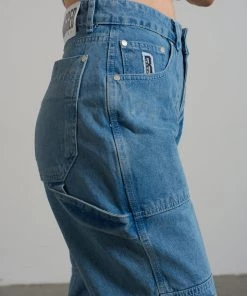 The Ragged Priest Combat Jean - Light Blue NEW ARRIVALS