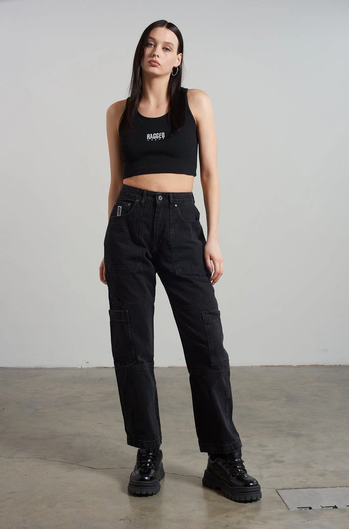 The Ragged Priest Organic Combat Jean Charcoal 2 The Ragged Priest Organic Combat Jean Charcoal