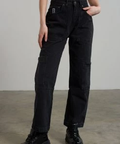 The Ragged Priest Organic Combat Jean Charcoal