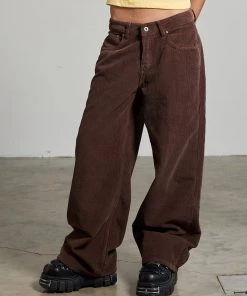 The Ragged Priest Cord Release Jean - Brown WOMEN'S