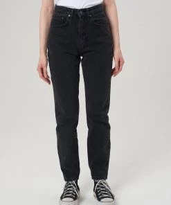 The Ragged Priest Cougar Mom Jean - Charcoal WOMEN'S