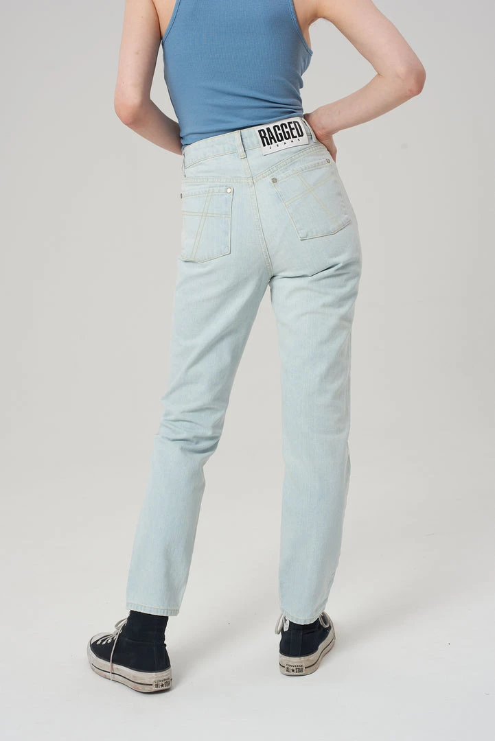 The Ragged Priest Cougar Mom Jean - Stonewash WOMEN'S 6 The Ragged Priest Cougar Mom Jean - Stonewash WOMEN'S