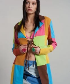 The Ragged Priest Dealer Panelled Longline Jacket