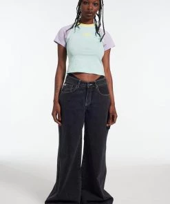 The Ragged Priest Ragged Pastel Raglan Tee 8 The Ragged Priest Ragged Pastel Raglan Tee