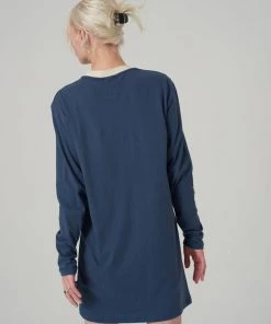 The Ragged Priest WOMEN'S Kickers Classics Blue Long Sleeve Dress