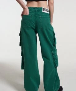 The Ragged Priest NEW ARRIVALS Combat Release Jean - Green 9 The Ragged Priest NEW ARRIVALS Combat Release Jean - Green