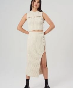 The Ragged Priest Milk It Eclipse Skirt SHORTS & SKIRTS