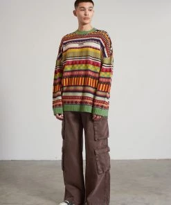 The Ragged Priest NEW ARRIVALS Explorer Brown Cargo Jean