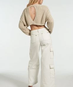 The Ragged Priest NEW ARRIVALS Milk It Glare Open Back Knit 13 The Ragged Priest NEW ARRIVALS Milk It Glare Open Back Knit