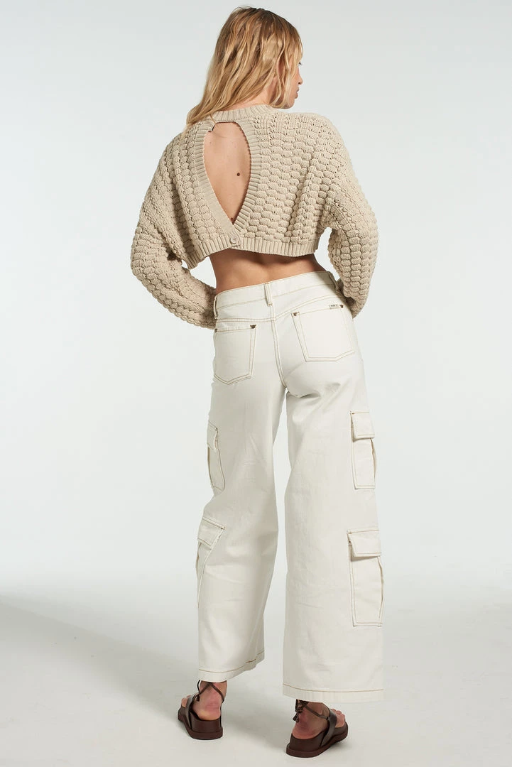 The Ragged Priest NEW ARRIVALS Milk It Glare Open Back Knit 7 The Ragged Priest NEW ARRIVALS Milk It Glare Open Back Knit