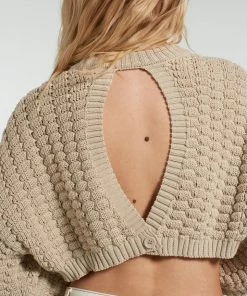 The Ragged Priest NEW ARRIVALS Milk It Glare Open Back Knit 12 The Ragged Priest NEW ARRIVALS Milk It Glare Open Back Knit