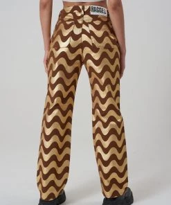 The Ragged Priest Wave Jean - Gold WOMEN'S