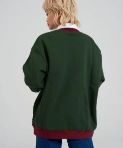 The Ragged Priest RETRO EDIT Kickers Classics Forest Green Sweatshirt