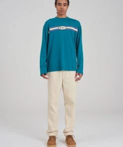 The Ragged Priest MEN'S Kickers Classics Green Long Sleeve Tee