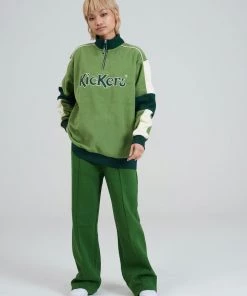 The Ragged Priest Kickers Classics Green Fleece Sweatshirt