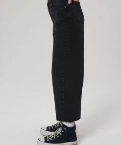 The Ragged Priest Grip Skater Jean - Charcoal WOMEN'S 12 The Ragged Priest Grip Skater Jean - Charcoal WOMEN'S