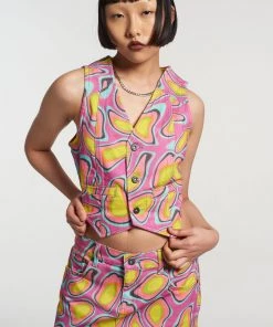 The Ragged Priest Karma Denim Waistcoat NEW ARRIVALS