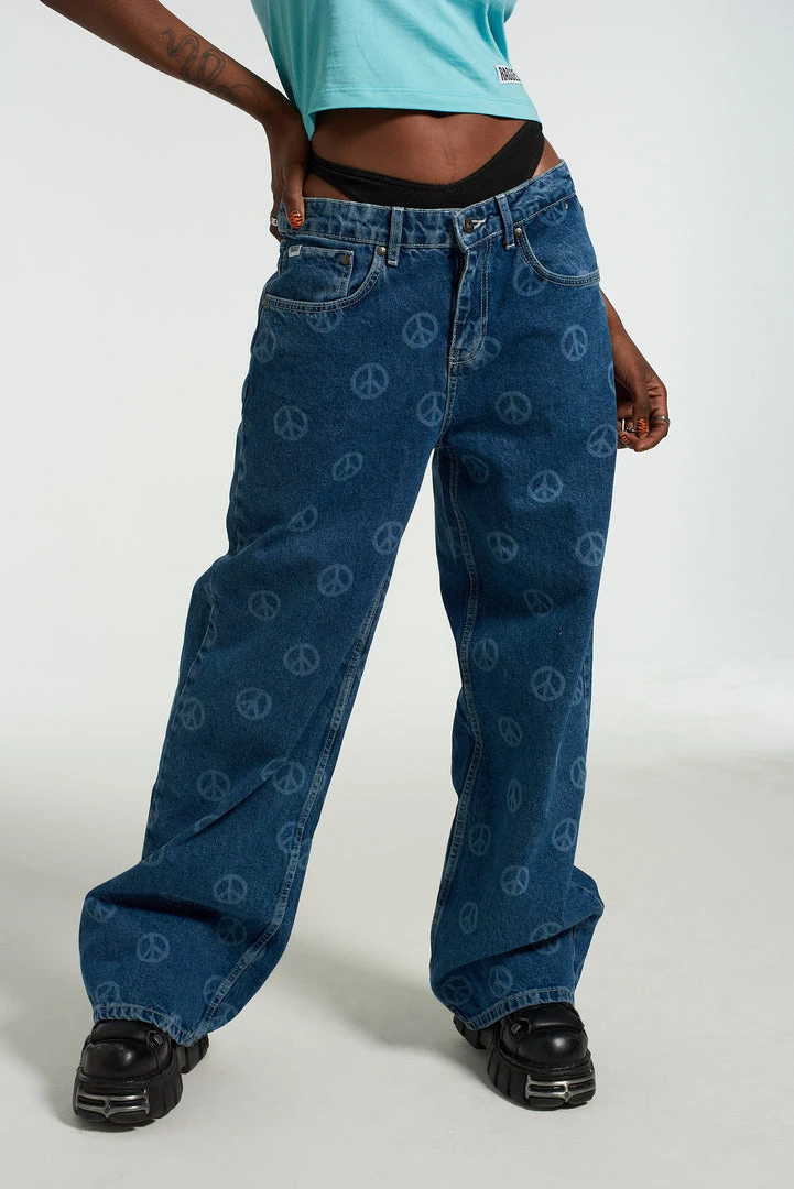 The Ragged Priest Hope Peace Sign Release Jean NEW ARRIVALS 1 The Ragged Priest Hope Peace Sign Release Jean NEW ARRIVALS