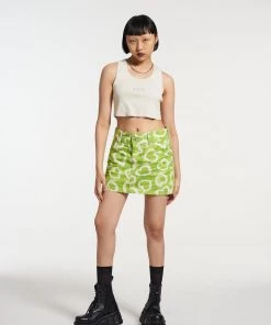 The Ragged Priest Hedonism Print Skirt