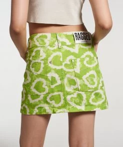 The Ragged Priest Hedonism Print Skirt