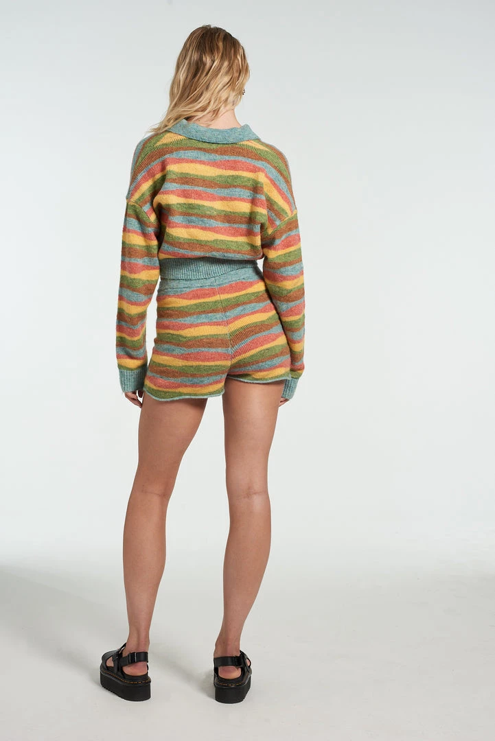 The Ragged Priest Milk It Skyline Knit Short 4 The Ragged Priest Milk It Skyline Knit Short