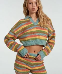 The Ragged Priest Milk It Horizon Crop Jumper NEW ARRIVALS