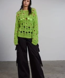 The Ragged Priest WOMEN'S Haze Knit - Green