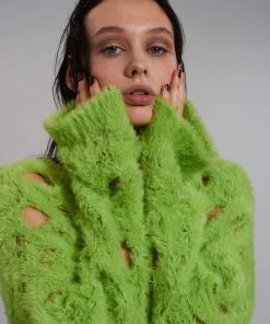 The Ragged Priest WOMEN'S Haze Knit - Green