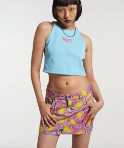 The Ragged Priest NEW ARRIVALS Nimbus Print Skirt