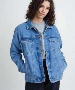The Ragged Priest WOMEN'S Kickers Classics Blue Denim Jacket