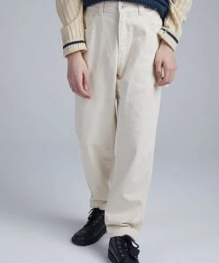 The Ragged Priest Kickers Classics Cream Drill Pants MEN'S