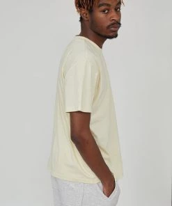 The Ragged Priest MEN'S Kickers Classics Beige Embossed Logo Tee