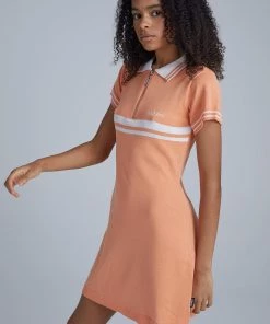 The Ragged Priest Kickers Classics Coral Polo Dress