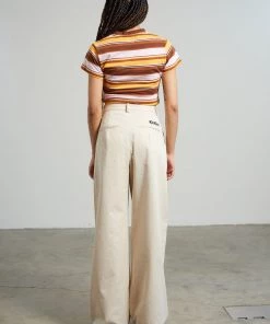 The Ragged Priest NEW ARRIVALS Kickers Classics Ecru Drill Pant