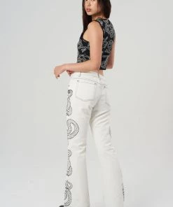 The Ragged Priest WOMEN'S Milk It Cobra Jean Ecru