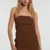 The Ragged Priest NEW ARRIVALS Milk It Lagoon Bandeau Mini Dress