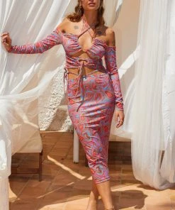 The Ragged Priest Milk It Aura Maxi Skirt