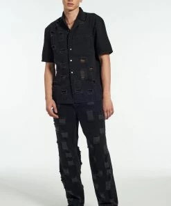 The Ragged Priest Keeper Distressed Denim Shirt 9 The Ragged Priest Keeper Distressed Denim Shirt
