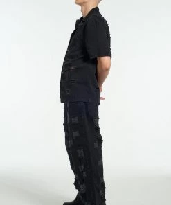 The Ragged Priest Keeper Distressed Denim Shirt 11 The Ragged Priest Keeper Distressed Denim Shirt